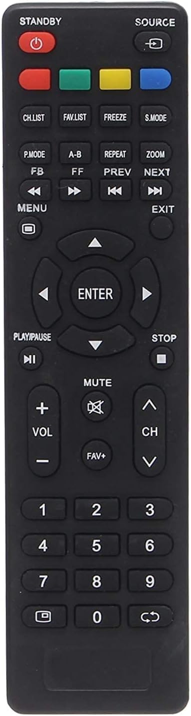 Remote Control For Prima, symphony, nautical and ATA Tv