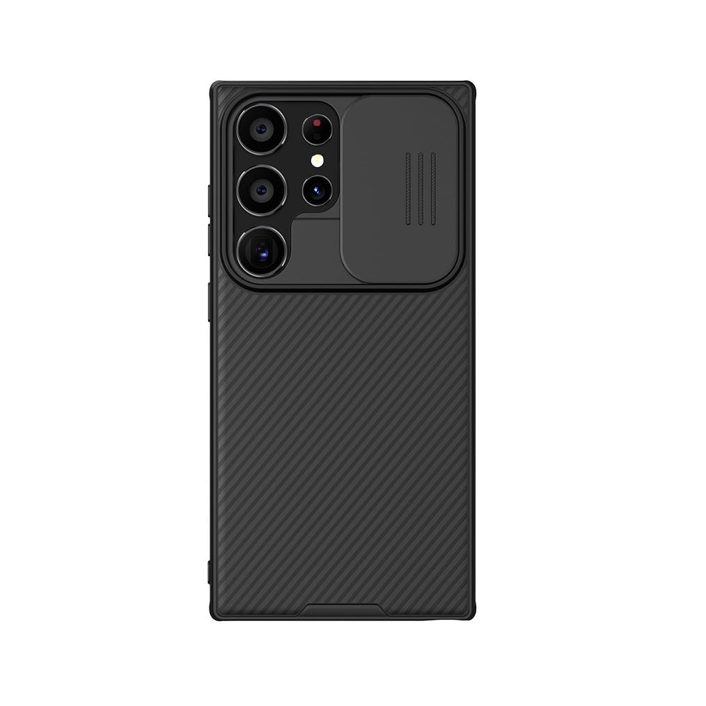 Beauenty for Samsung Galaxy S24 ultra （2024）Case Nillkin CamShield Pro Camera Slide Protection (Black)
