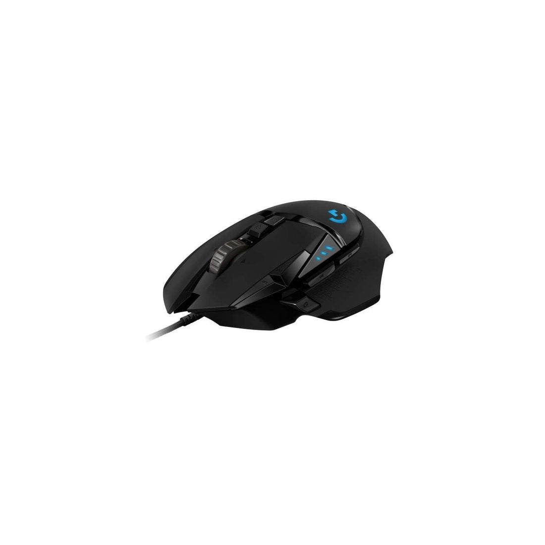 Logitech G502 HERO High Performance Wired Gaming Mouse, HERO 25K Sensor, 25,600 DPI, RGB, Adjustable Weights, 11 Programmable Buttons, On-Board Memory, PC/Mac - Black
