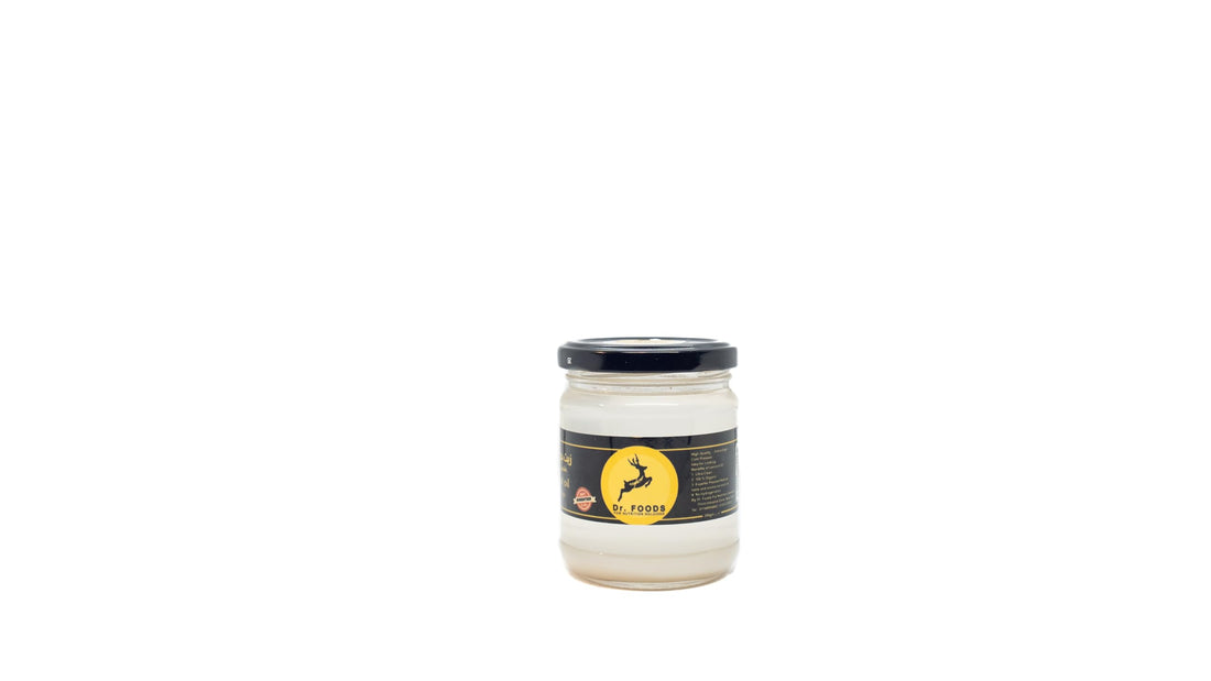 Dr. Foods Virgin Coconut Oil, Cold-Pressed, 200ml, For Cooking and Personal Care