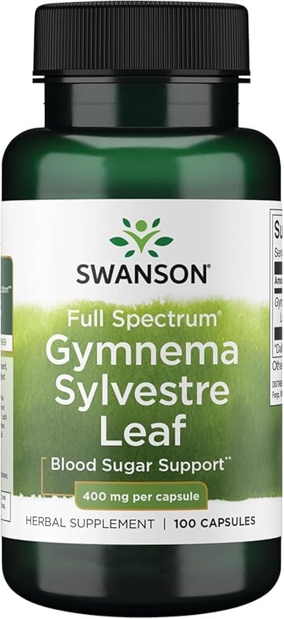 Full Spectrum Herbal Sugar Balance Complex | 100 Capsule | Traditional Botanical Extract | Non-GMO, Gluten Free