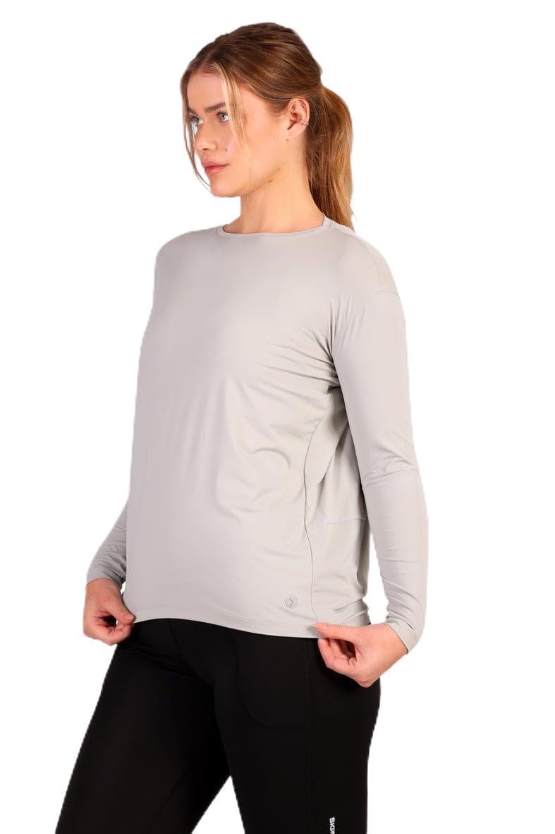 Sigma Fit motion guard long sleeve sweatshirt feldspar WLS-W25-15