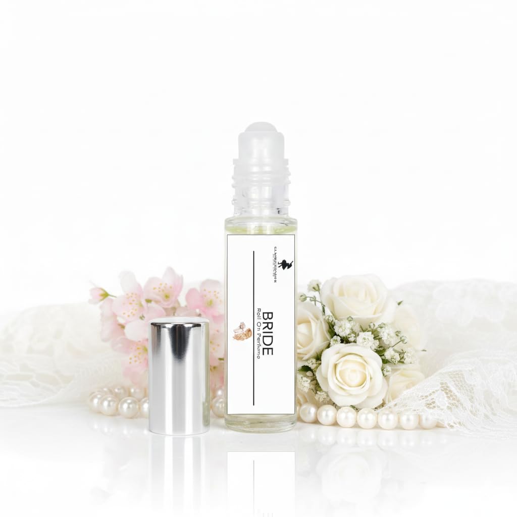 Glamour D Nour Bride Roll on Perfume 8 ml, Transparent