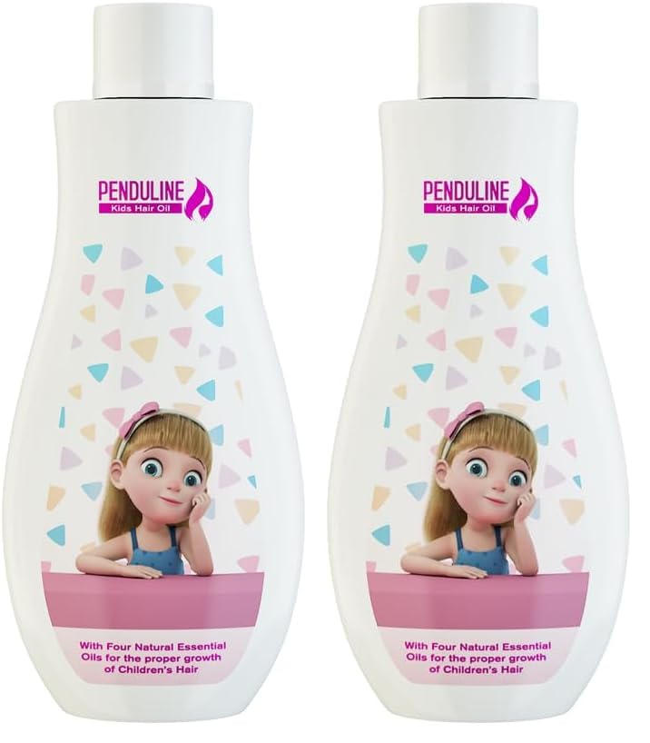 Penduline Kids Hair Oil |Dry & Damaged Hair |Mineral oil free | Promote Hair Growth | Anti-Frizz | Healthy & Shiny Hair | Natural Oil | 120 ML (Pack of 2)