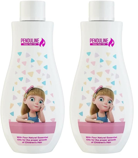 Penduline Kids Hair Oil |Dry & Damaged Hair |Mineral oil free | Promote Hair Growth | Anti-Frizz | Healthy & Shiny Hair | Natural Oil | 120 ML (Pack of 2)