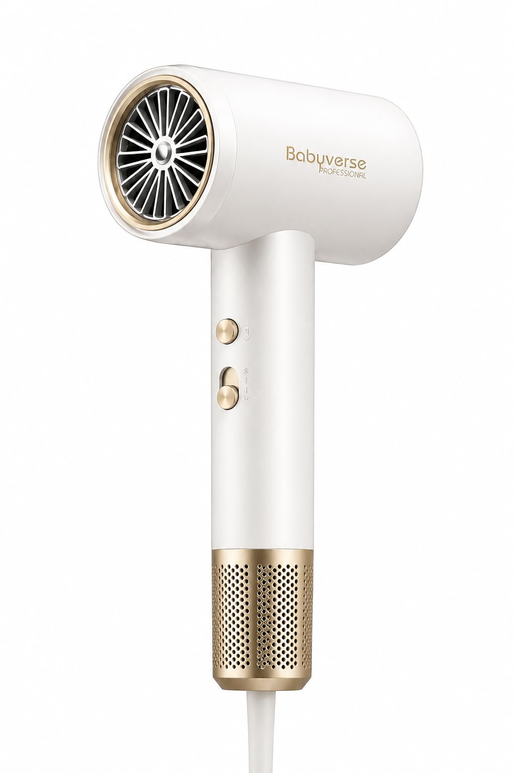 Professional Hair Dryer, 2200W, Negative Ions, Lightweight, 3 Temperature Settings, Overheat Protection, multicolour