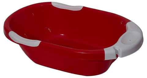 Khurshid Baby Bath Tub - Red White , 2724656241119