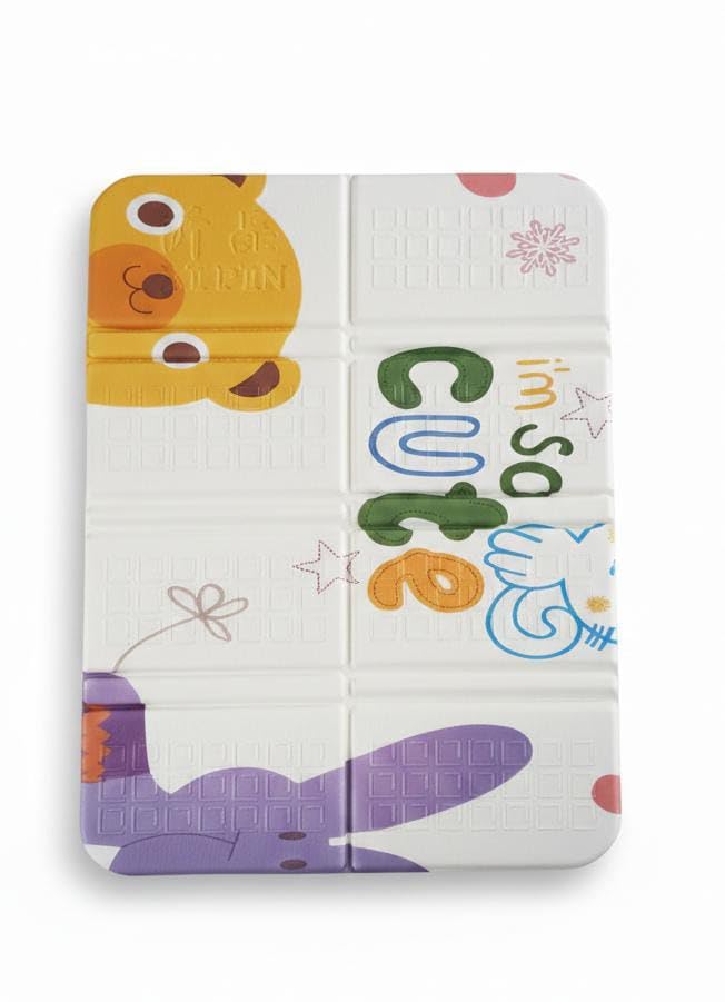 Spaceshoop Premium Portable Folding Foam Seat Cushions Lightweight Waterproof Play Mats for Kids Multi Color