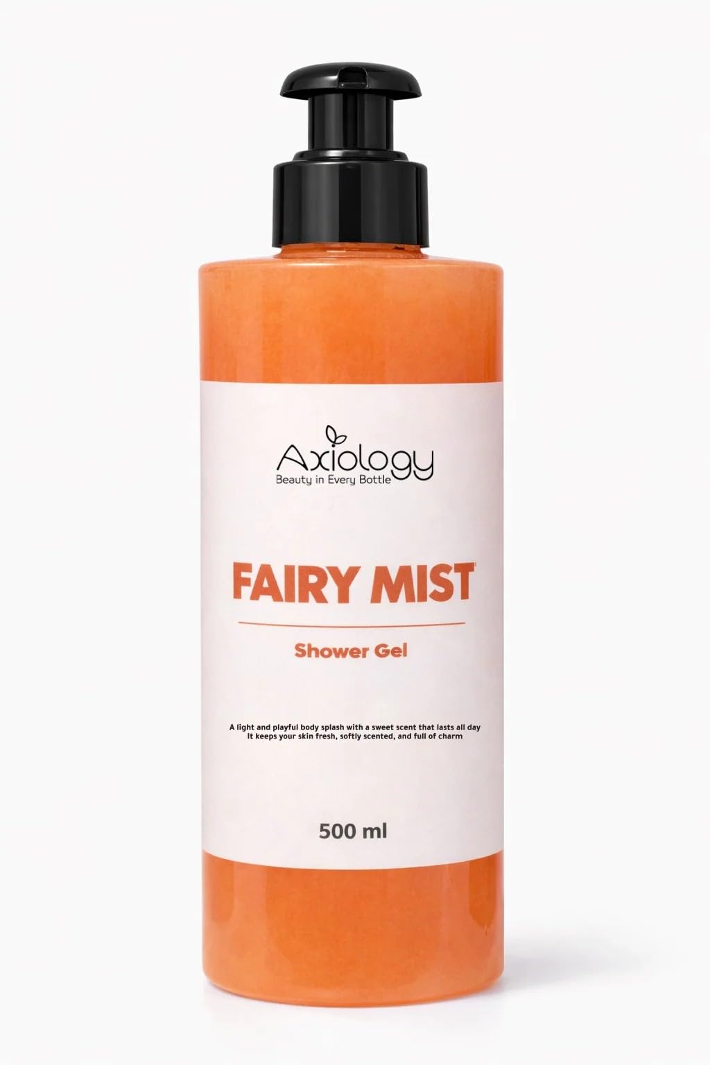Axiology Fairy Mist Shower Gel, Refreshing and Hydrating Body Cleanser, All Skin Types, 500ml