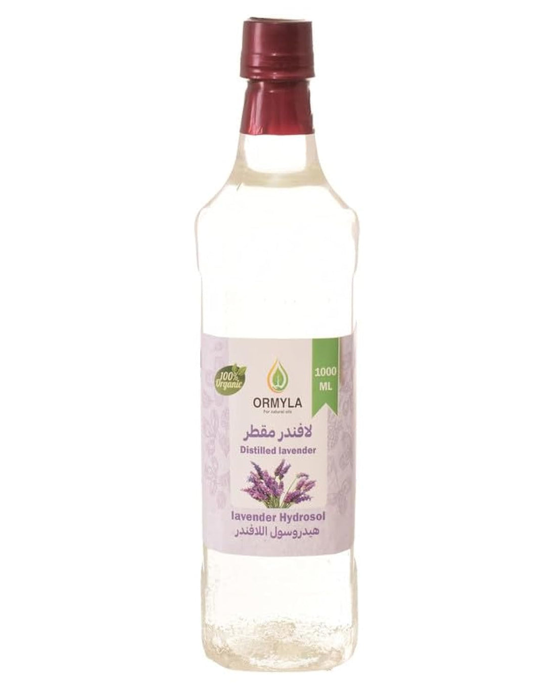 Ormella Lavender Hydrosol 100% Natural - 1000 ml Clear