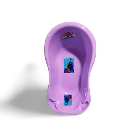 Baby Bath Tub with Picture (Purple)