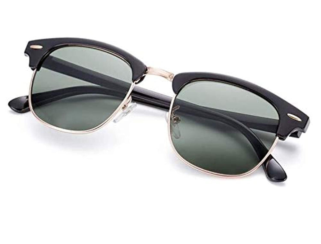 Men's fashion UV black frame Sunglasses