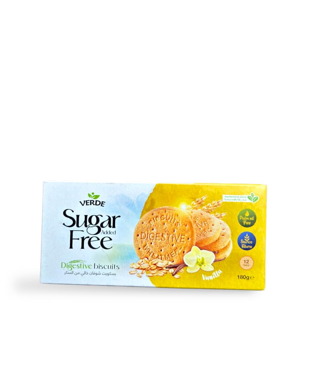 Verde Digestive Biscuits Vanilla 180 GM