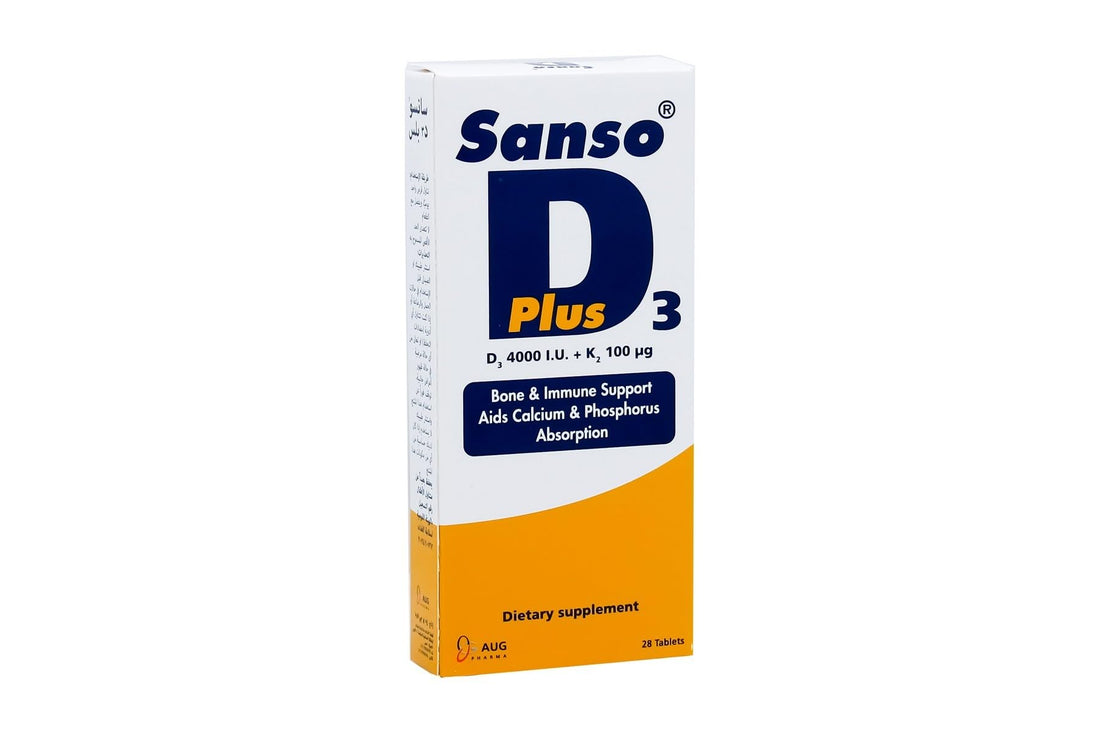 Sanso D3 Plus 28-Tablets