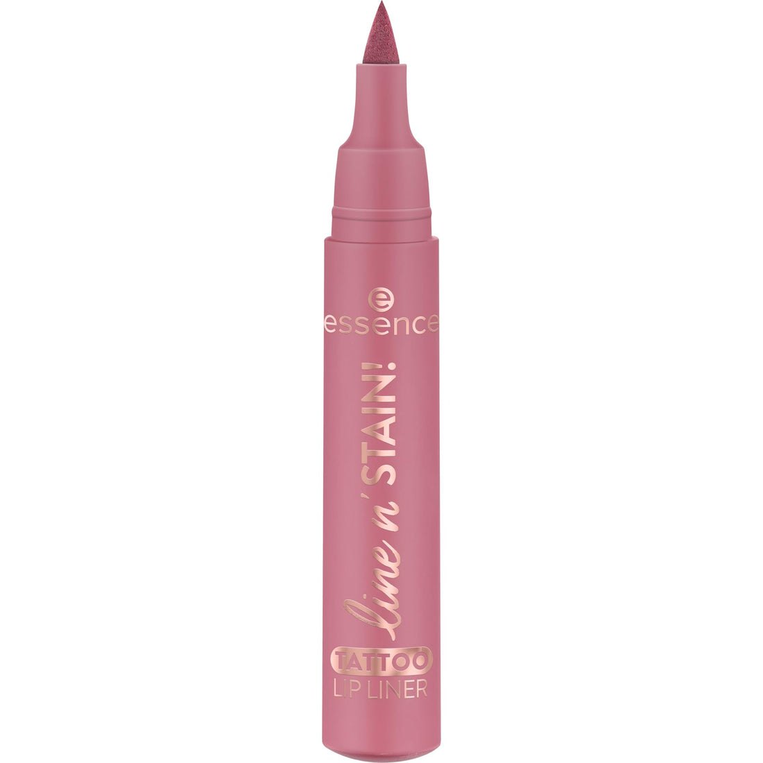 essence line n' STAIN! Tattoo Lip Liner, No. 01, Red, Long-Lasting, Defining, Colouring Effect, Colour-Intensive, Vegan, No Perfume, No Alcohol, No Parabens, Pack of 1 (2.5 ml)