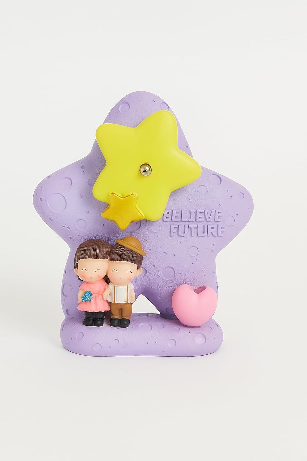 Antiques & Decor ((Musical Decor Purple Star with Moving Spring)