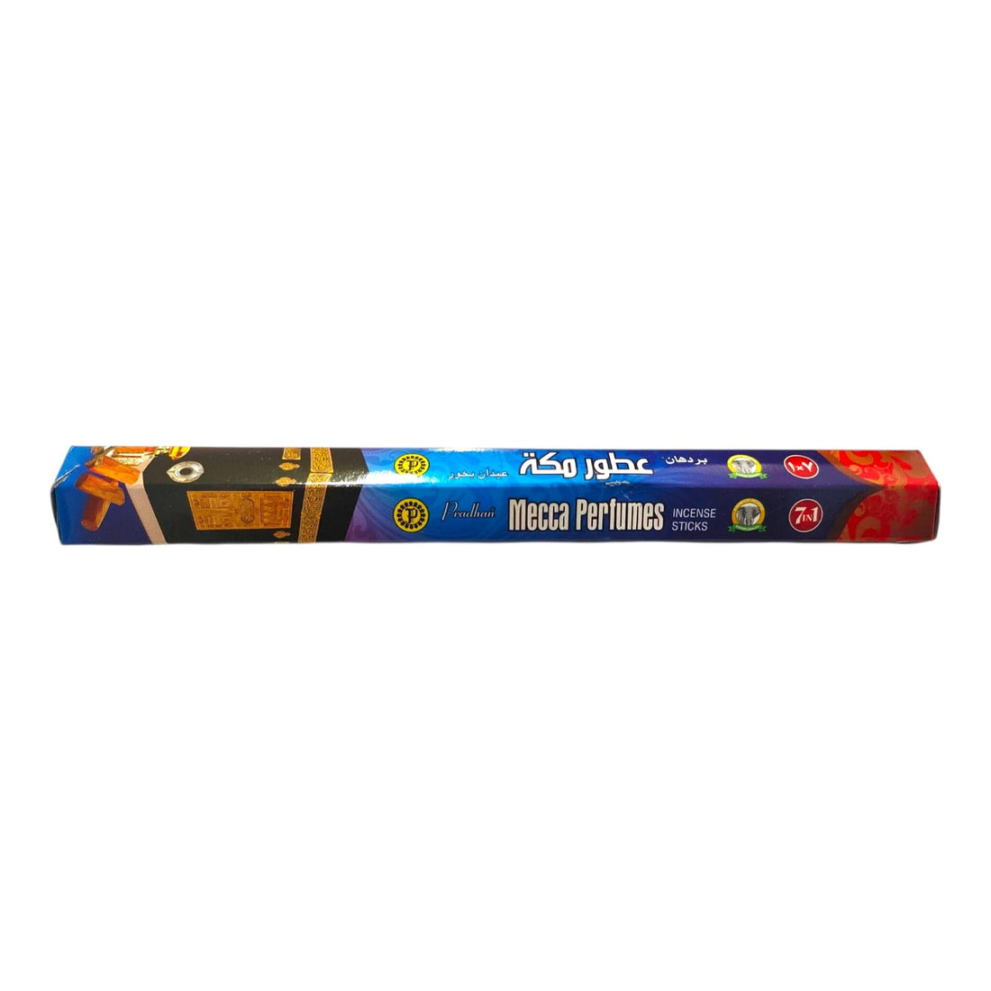 بردÙ‡اÙ† اÙ„Ù‡Ù†دÙ‰ - Pradhan 7-in-1 Hexagonal Mecca Perfume Incense Stick 20-Pack