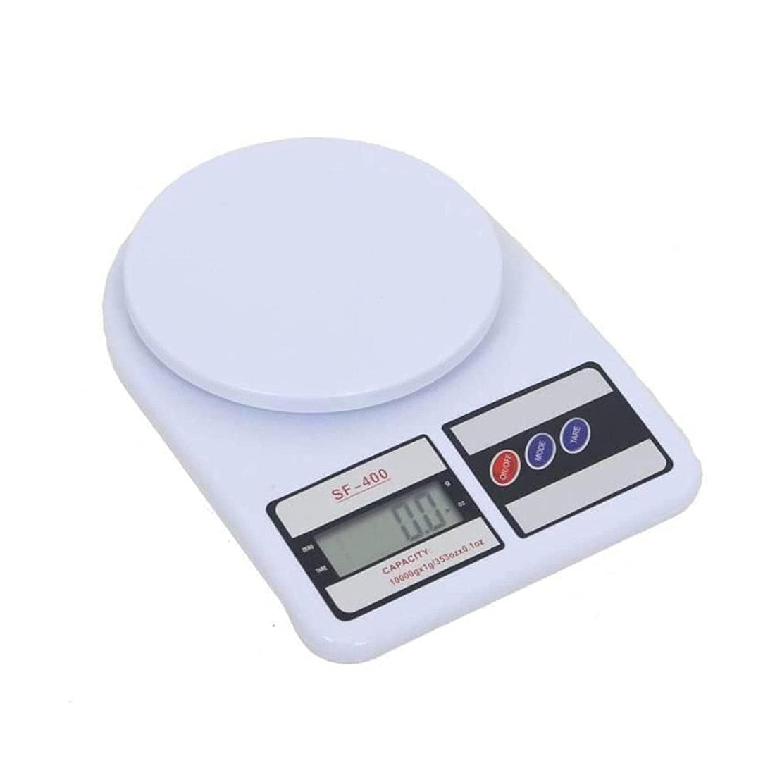 Fresh White digital scale for kitchen use