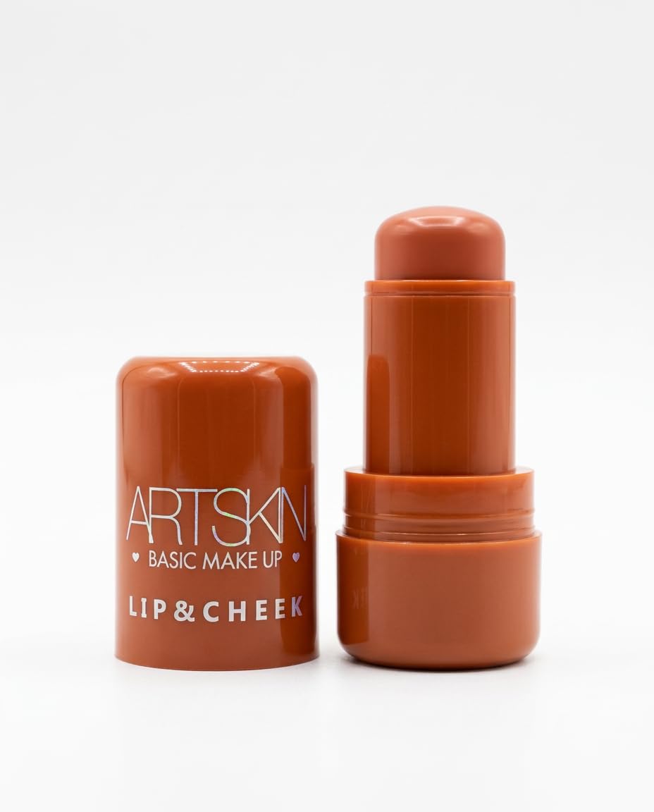 ARTSKIN Lip and Cheek Stick, Multi-Use Makeup, Warm Nude Shades, Shade 05