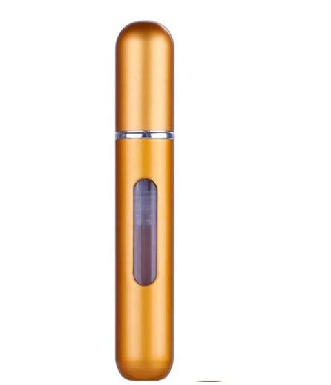 Refillable Portable Mini Fragrance Mist Bottle 5ml Yellow
