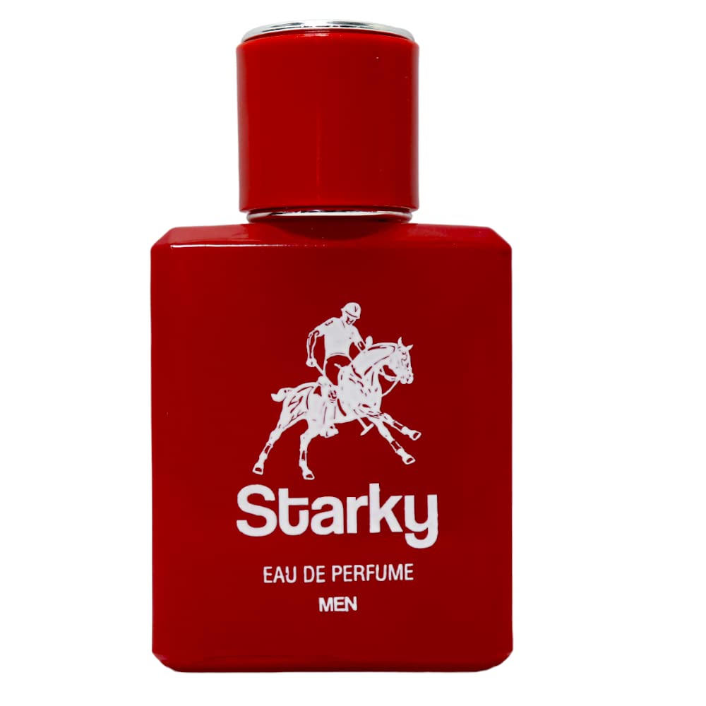 Starky Eau De Perfume Natural Spray Vaporisateur For Men 50ml-Red