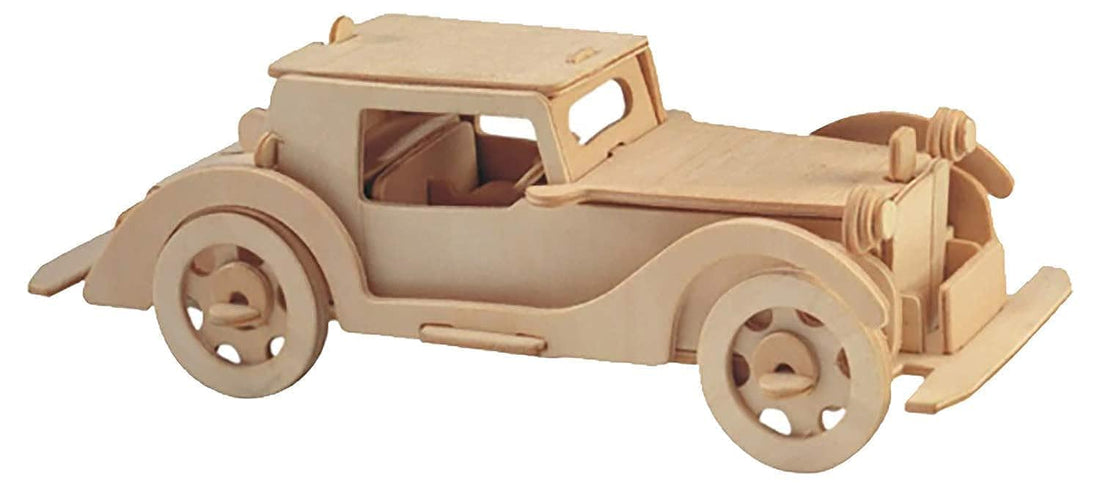 3D Wooden Puzzle Car for Unisex