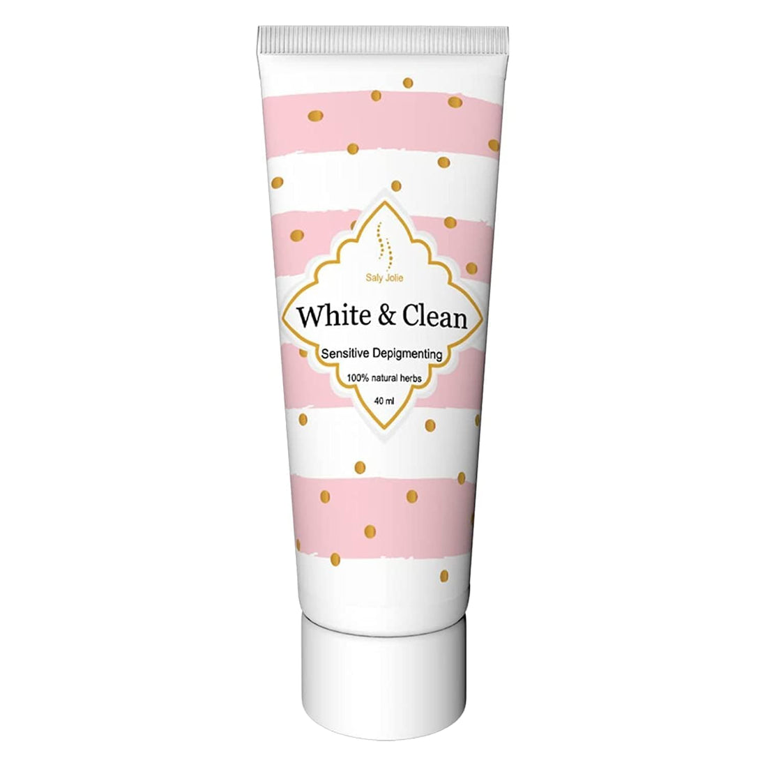 Sally Jolie White and Clean Whitening Cream - Bikini Lightening Cream for Sensitive Areas