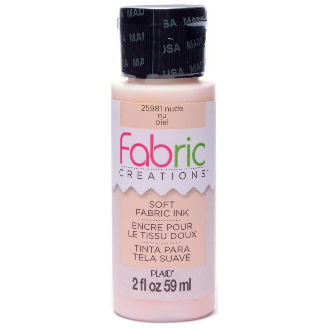 Fabric Creations Fabric Ink in Assorted Colors (2-Ounce), Nude