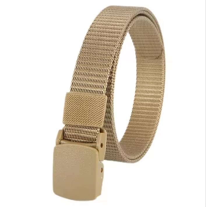 Kids Nylon Belt with Plastic Buckle, Multicolor, Adjustable, Boys