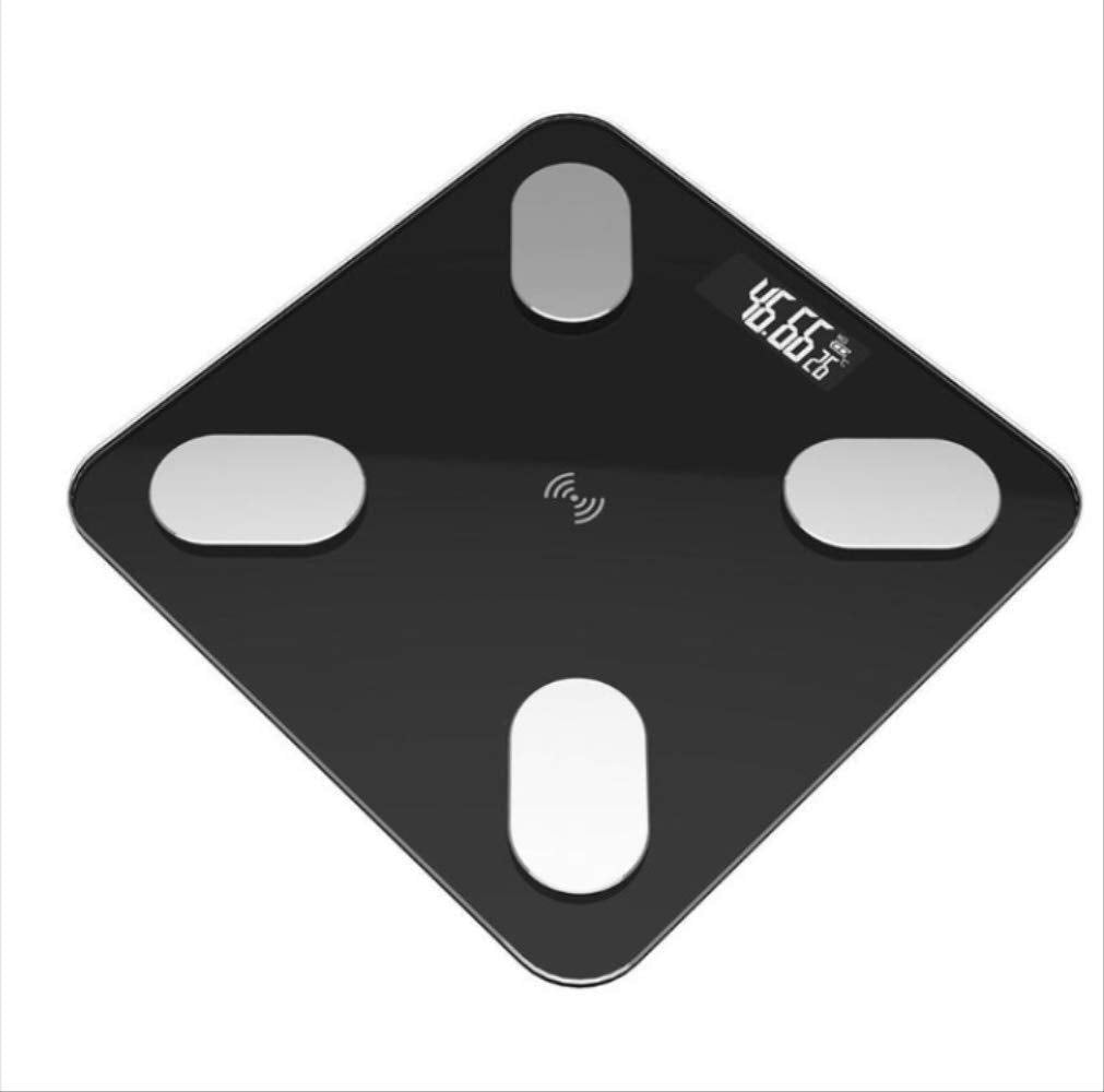 Bathroom scale portable Portable bathroom scale, digital display Bluetooth intelligent electronic digital body mass index scale intelligent electronic