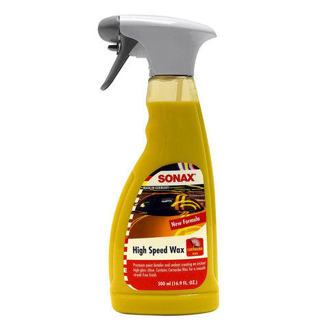 Sonax (288200-755) high speed wax - 16.9 fl. oz, red