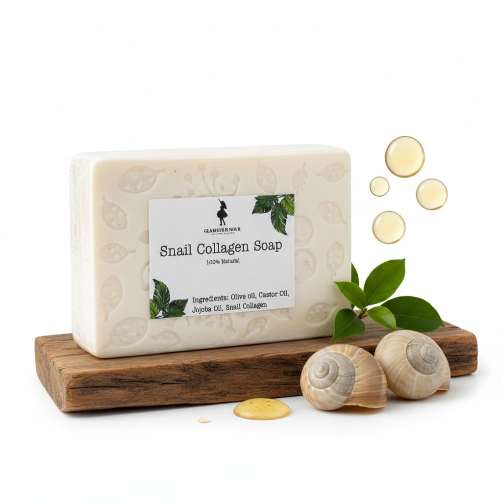 Glamour D Nour Snail Collagen Soap Bar 90 g