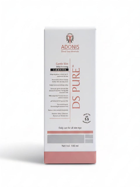 Pure Gentle Daily Foaming Cleanser | Dead Sea Mineral Infused | Suitable for All Skin Types | 100 ml