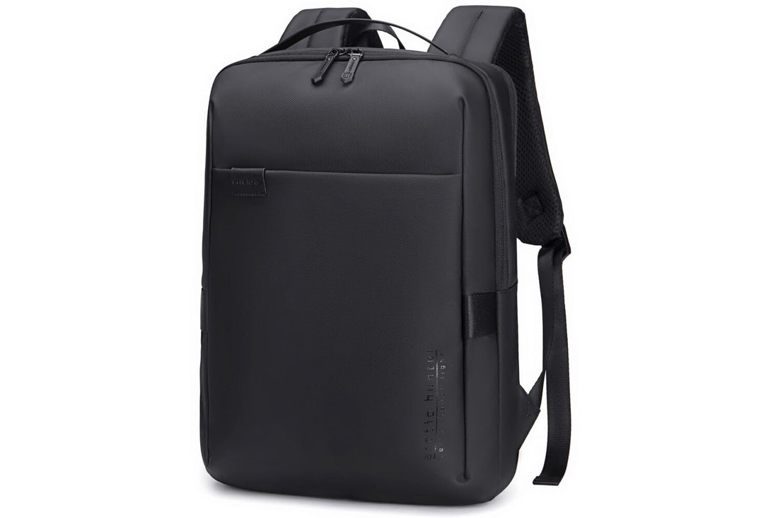 Arctic Hunter Slim Laptop backpack Stylish Premium lightweight Business Laptop Backpack for 15.6-inch Laptop Water Resistant Backpack for Men Women Daily Office College Commuting,B00574-Black