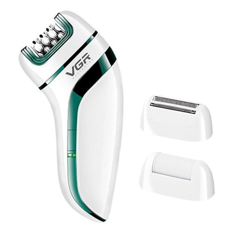 Vigoraaa VGR V-731 3 in 1 Hair Removal Machine Cleansing Razor Electric Professional Epilator Body Epilator