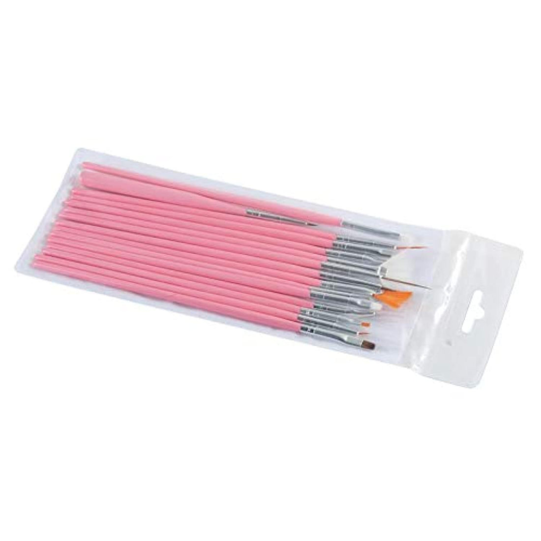Manicure Pedicure Beauty Painting Polish UV Gel Nail Brushes and Dotting Pen Tool Set Tips Decor 15 Pieces)