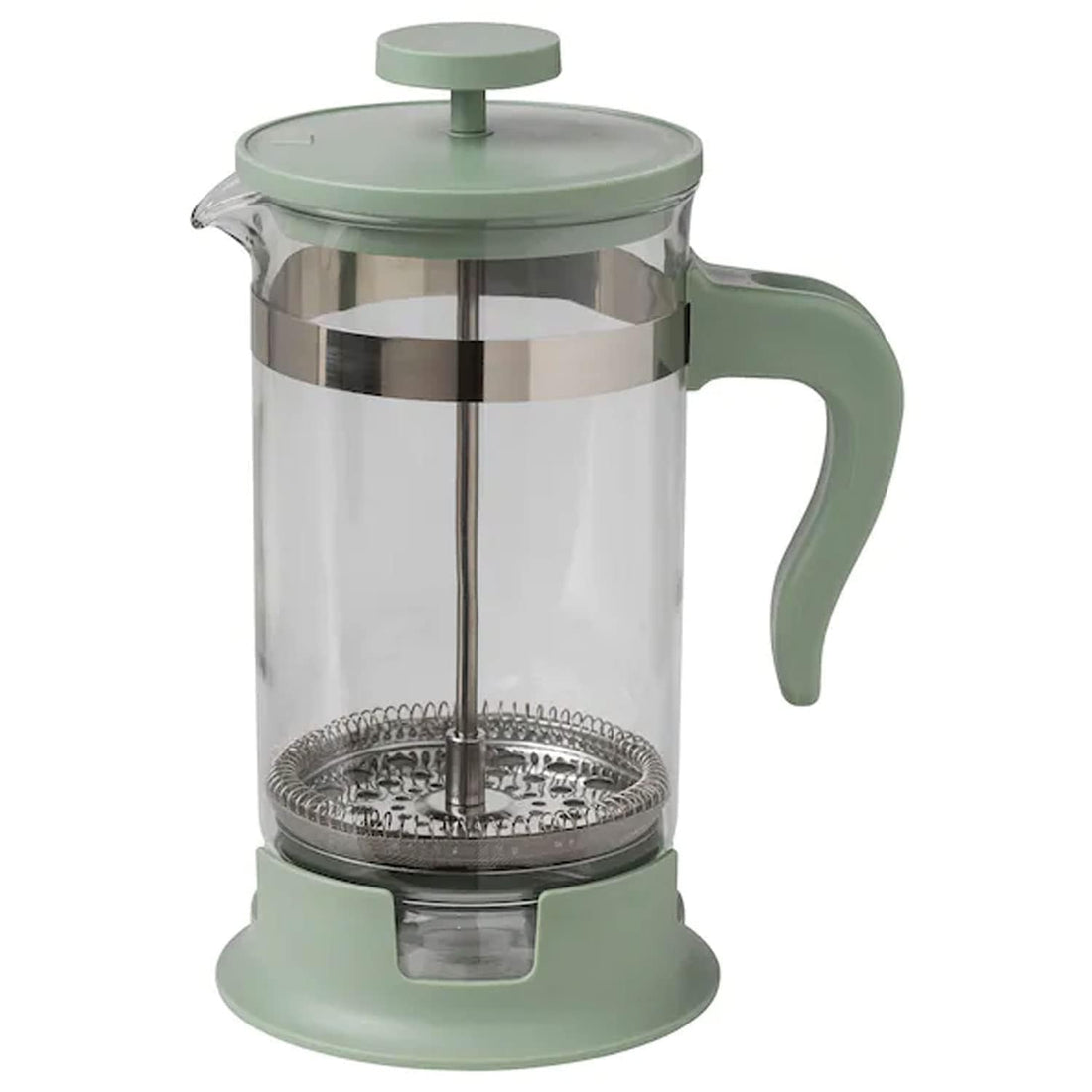 Digital Shoppy UPPHETTA Coffee/Tea Maker, Glass/Stainless Steel Light Green (1L)
