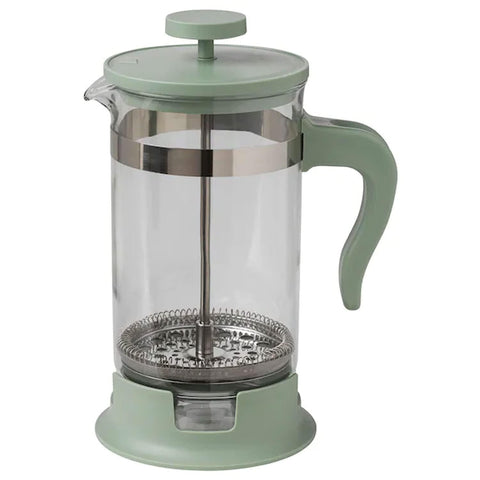 Digital Shoppy UPPHETTA Coffee/Tea Maker, Glass/Stainless Steel Light Green (1L)