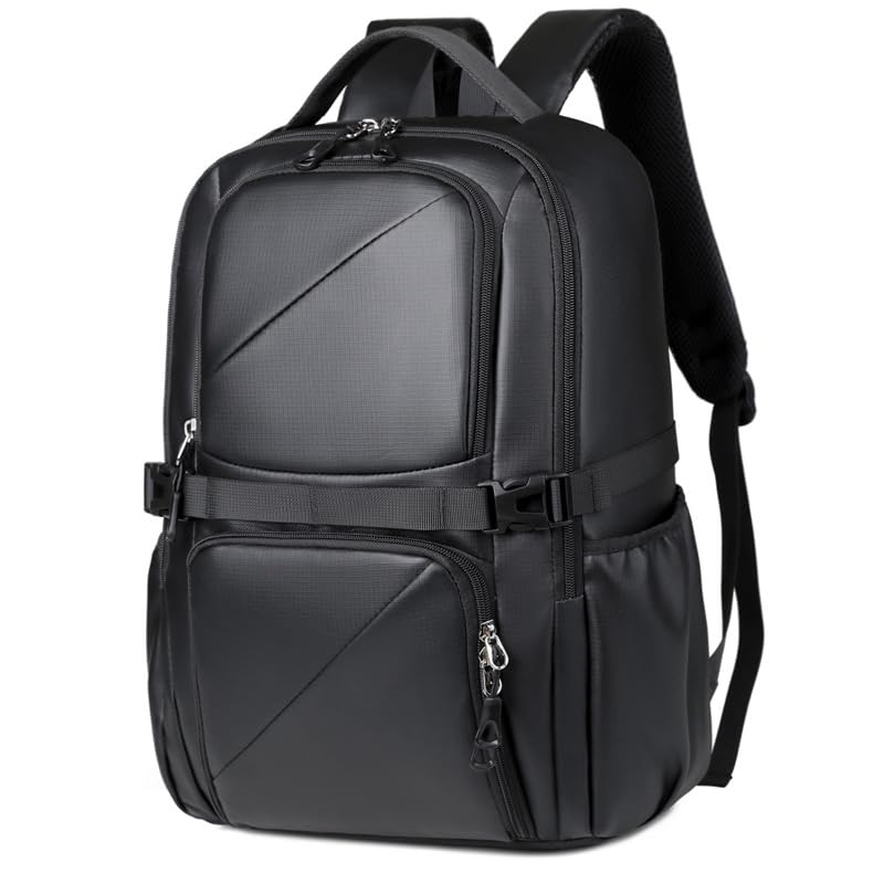 LEZOY Laptop Backpack With Large Storage Capacity & Multiple Pockets, Waterproof Durable Travel Backpack For Men & Women, For College, Business Or School.