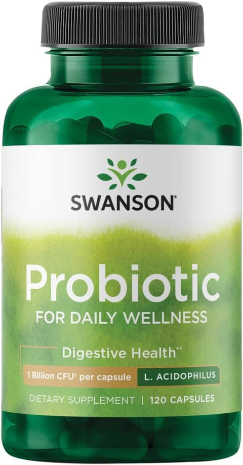 Daily Wellness Probiotic – Advanced Digestive & Immune Support – 120 Capsule