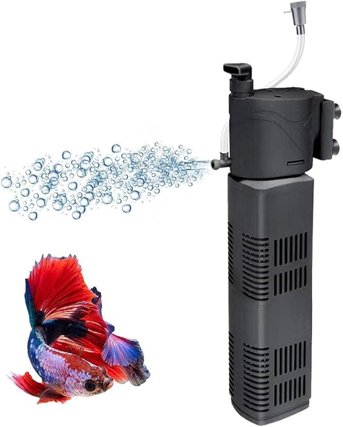260 GPH Aquarium Internal Filter Submersible for (1200L/H) Fish Turtle Reptile Tank Pond