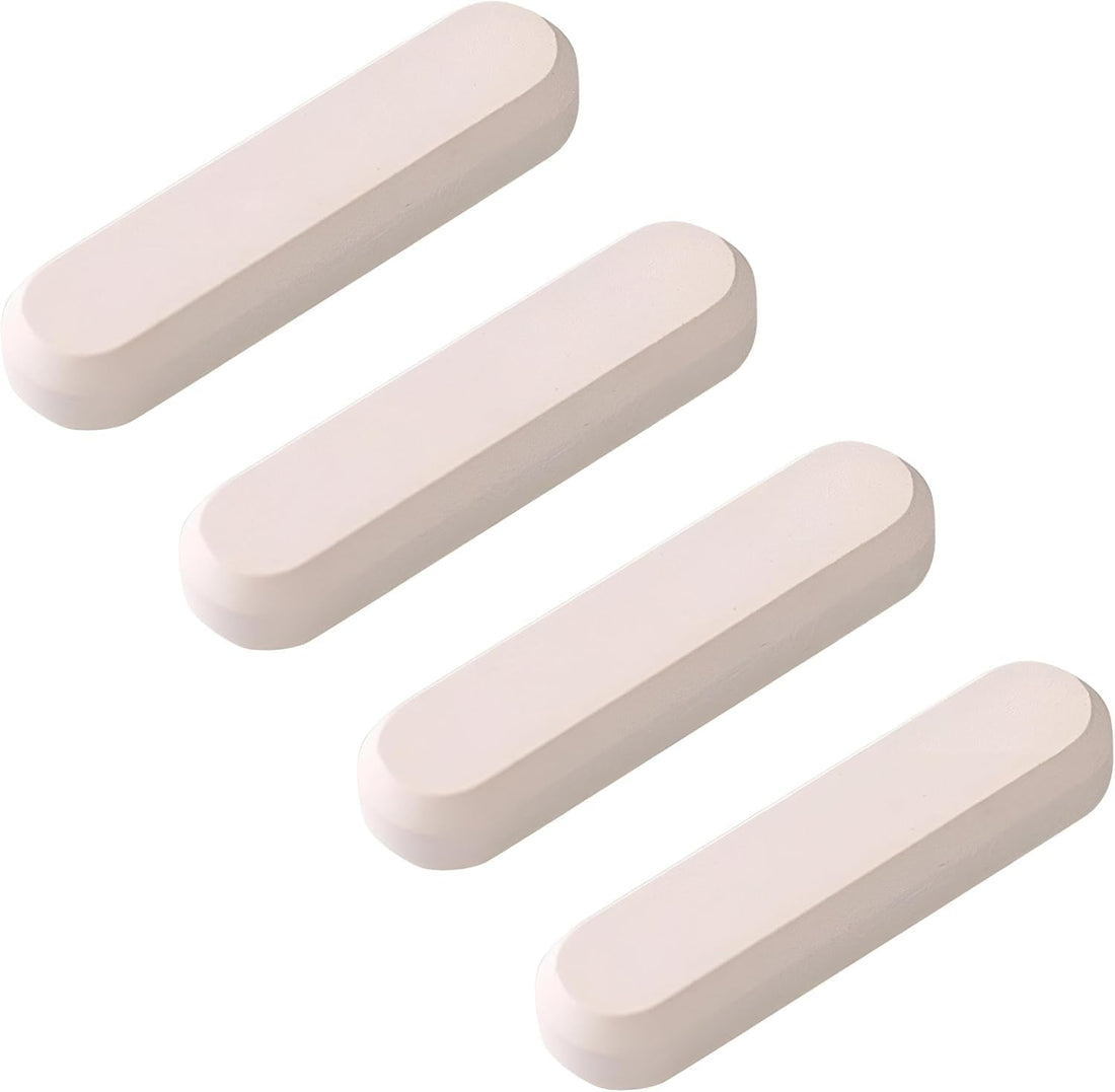 Natural Diatomite Dehumidifier Sticks – 4-Piece Set for Moisture, Odor, and Mold Control in Closets, Cabinets, Drawers, and Shoes – Eco-Friendly Home Solution (White, One pack (4 pieces))