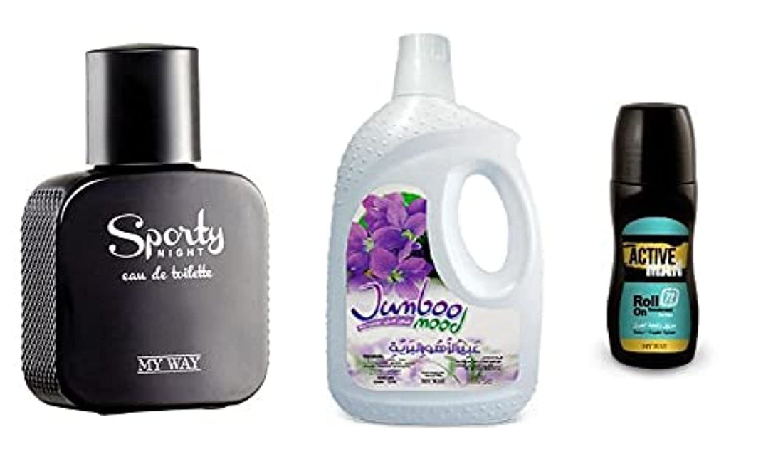 My Way EAUDE TOILETTE SPORTY NIGHT WITH shower gel