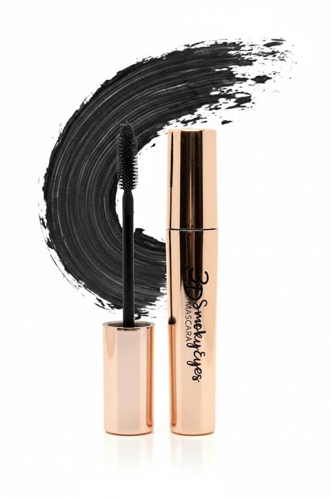 3D CURLING DENSE BIG MASCARA Waterproof, Volume and Length Waterproof,Extra Long Thick 3D,Lengthening,False Lash Effect-BLACK-15ML -