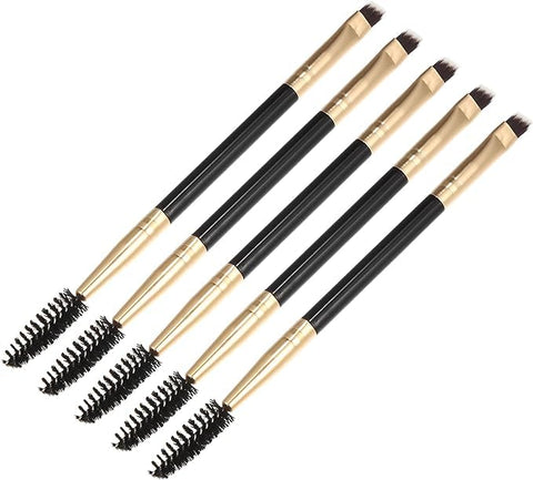 Eyelash and Eyebrow Brush - Double Face Brush for Eyelashes and Face for Eyebrows .4 Pieces