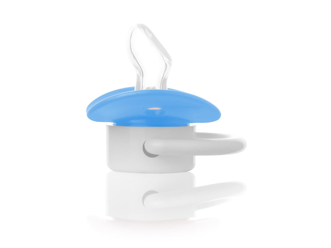 Bubbles pacifier beveled 0-3M Blue
