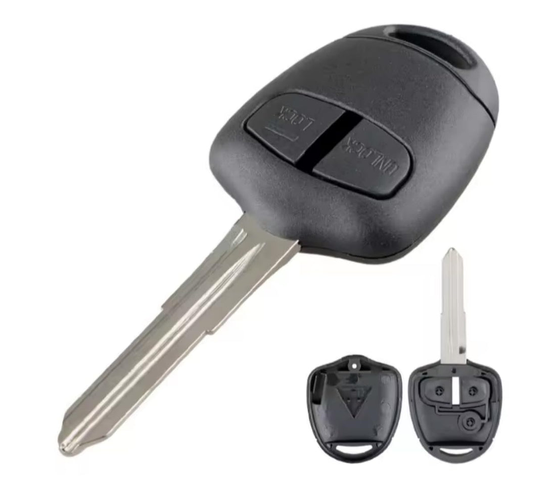 Hauseng Car Key Fob Compatible with Mitsubishi Lancer Boom Attrage