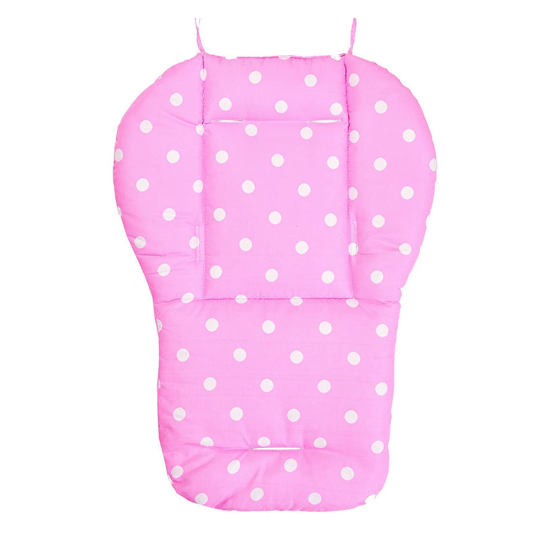 Moro Baby High Chair Seat Cushion, Stroller Cushion For Baby, Breathable And Comfortable, Cute Dot Pattern, Suitable For High Chair And Stroller (Pink)