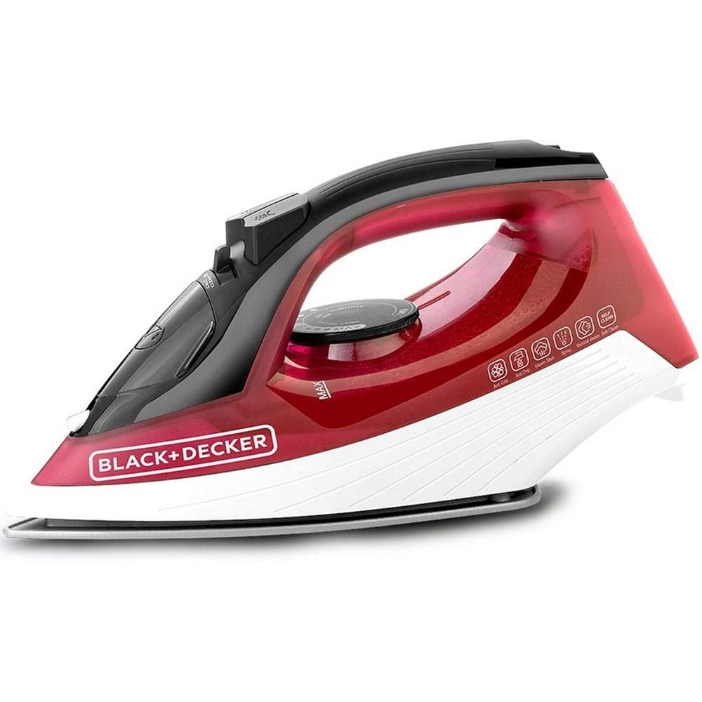 Black & Decker Steam Iron With Anti Drip 1600W, X1550-B5