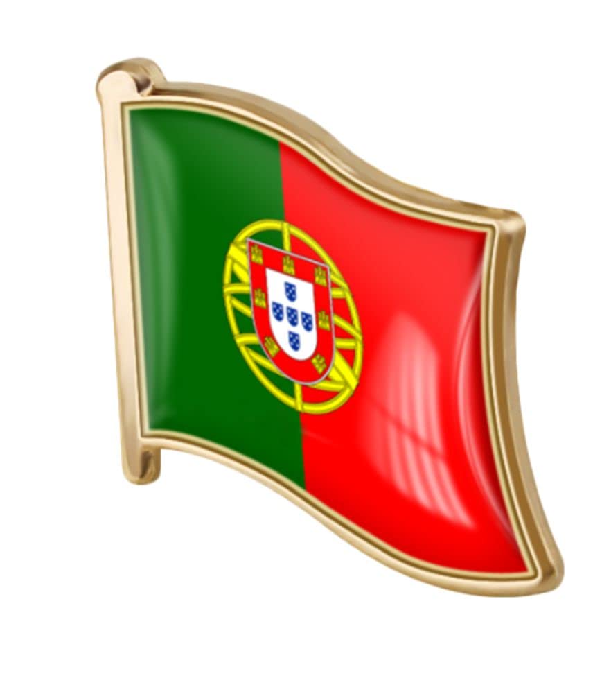 vmcoatdu Country Flag Pin Badge International Travel Brooch Metal Alloy Souvenir Pin for Hat Clothes Backpack
